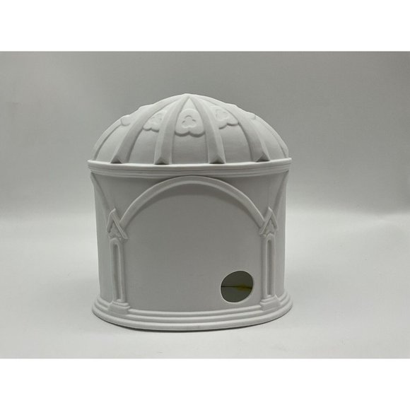 Dept 56 White Silhoutte Lighted Nativity In original Sleeve with Lightcord Bulb - Picture 8 of 15